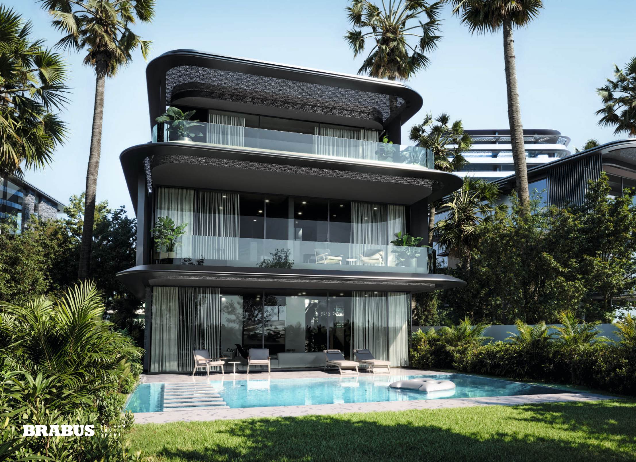 BRABUS Island Villa Modern Architecture
