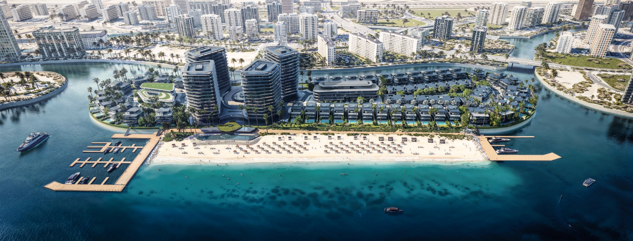 BRABUS Island Villas Aerial View